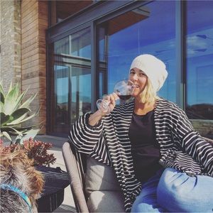 Anthropologie Striped Cardigan